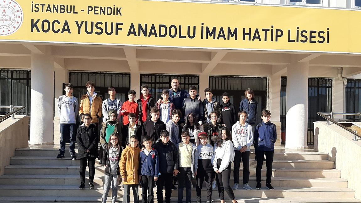 Koca Yusuf Anadolu İmam Hatip Lisesi Spor Proje Okulu 'nu öğrencilerimizle gezdik. Yardımcı olan okul öğretmenlerine teşekkür ederiz.